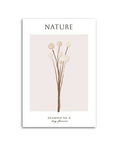 Leinwandbild - Trockene Blume - Natur | Feeby