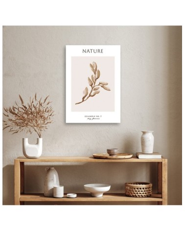 Dekoratives Leinwandbild - Trockene Blume - Natur | Feeby