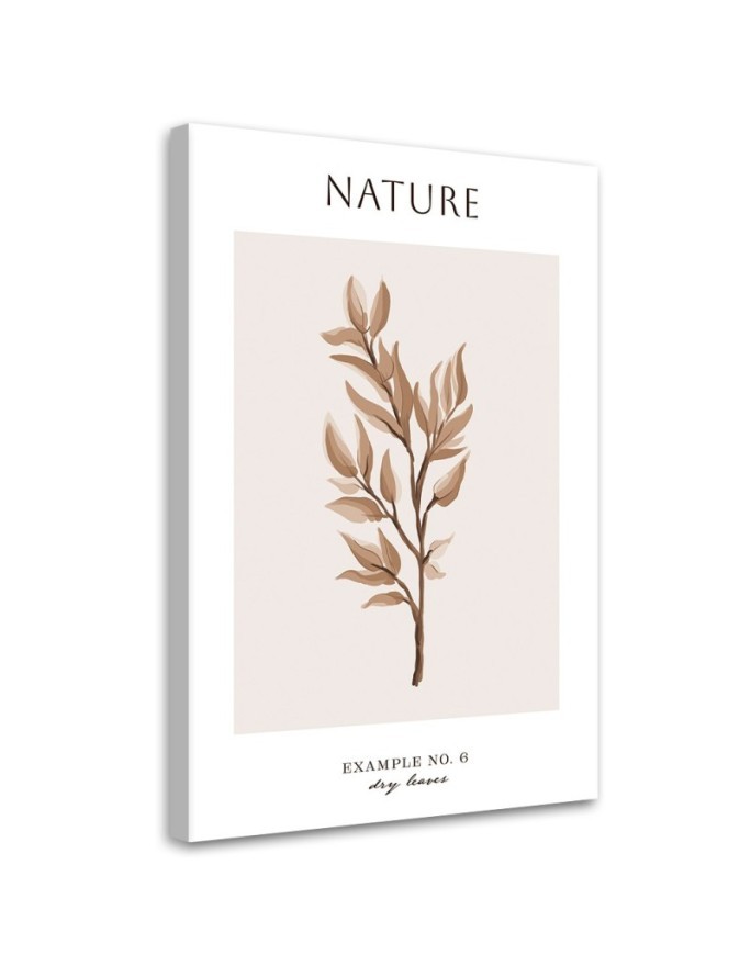 Modernes Wandbild - Trockene Blätter - Natur | Feeby
