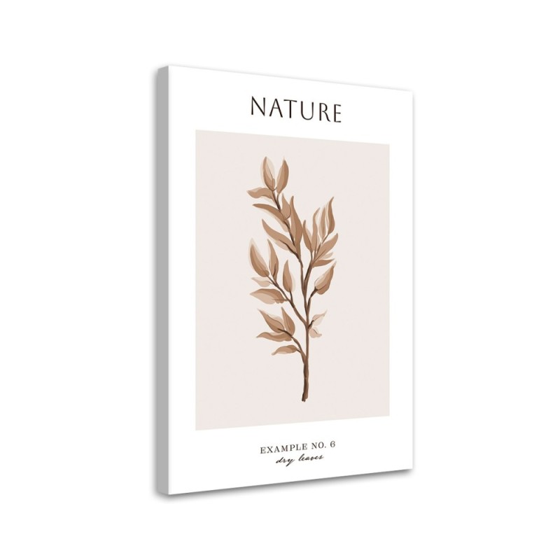 Modernes Wandbild - Trockene Blätter - Natur | Feeby