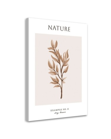 Modernes Wandbild - Trockene Blätter - Natur | Feeby