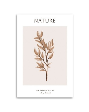 Modernes Wandbild - Trockene Blätter - Natur | Feeby