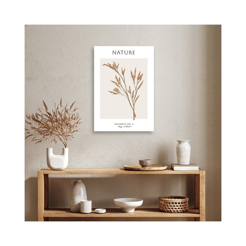 Leinwandbild - Trockener Weizen - Natur | Feeby