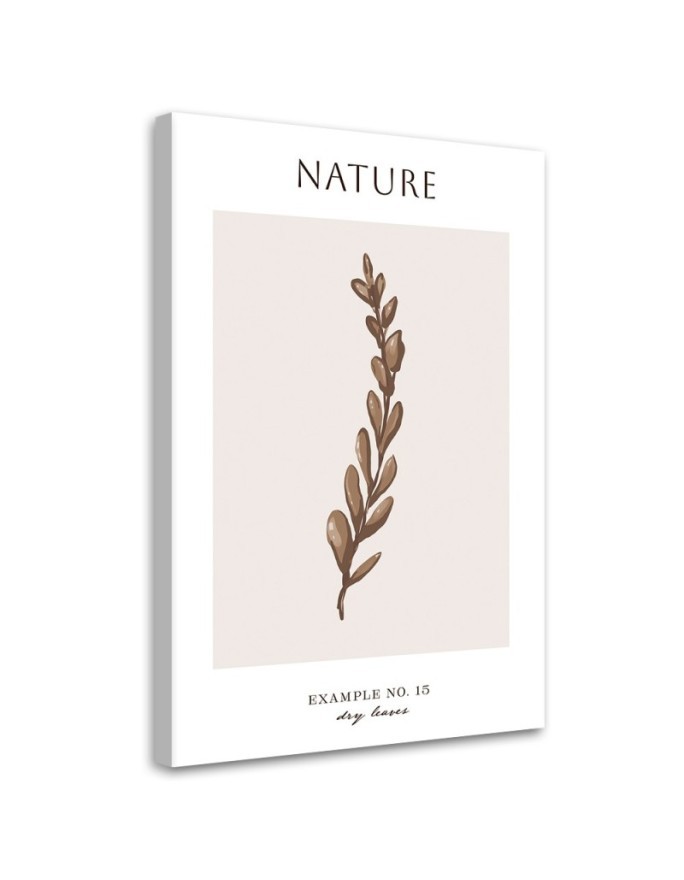 Leinwandbild modern - Trockene Blätter - Natur | Feeby