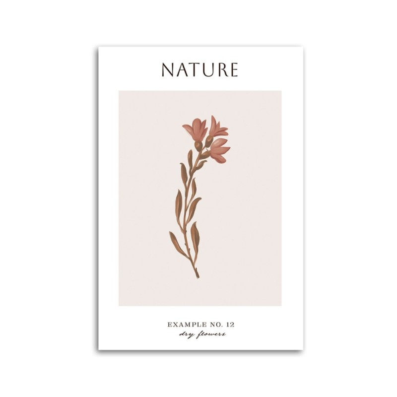 Leinwanddruck - Trockene Blume - Natur | Feeby