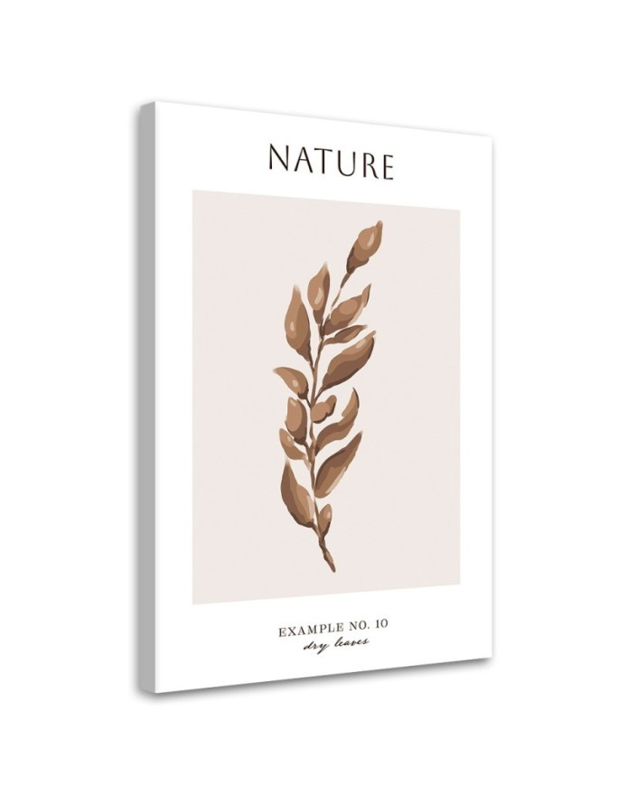 Modernes Wandbild - Trockene Blätter - Natur | Feeby