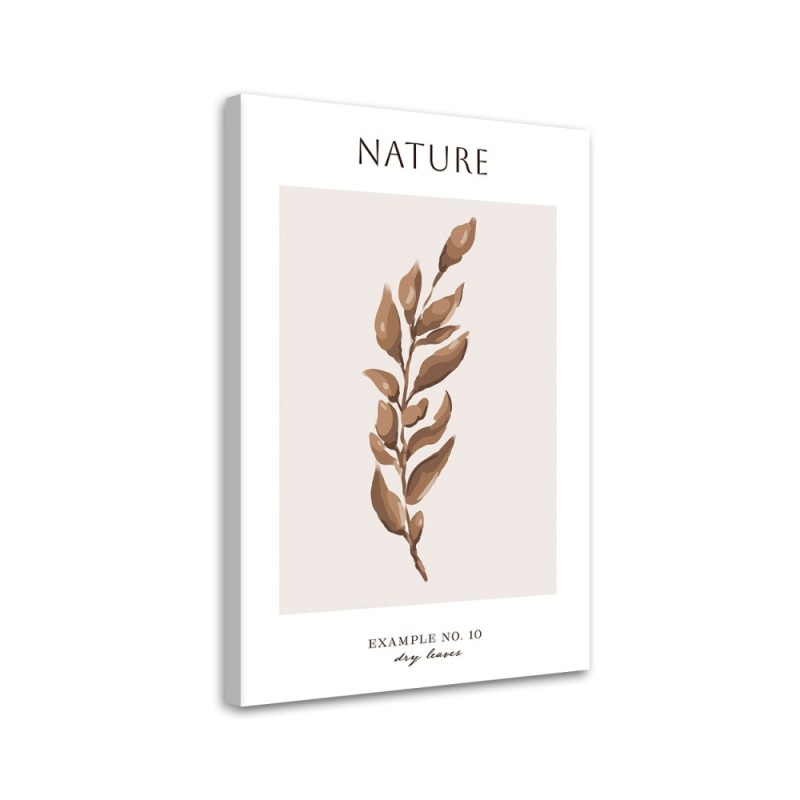 Modernes Wandbild - Trockene Blätter - Natur | Feeby