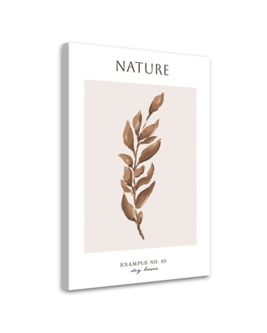 Modernes Wandbild - Trockene Blätter - Natur | Feeby