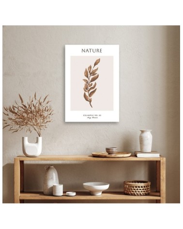 Modernes Wandbild - Trockene Blätter - Natur | Feeby