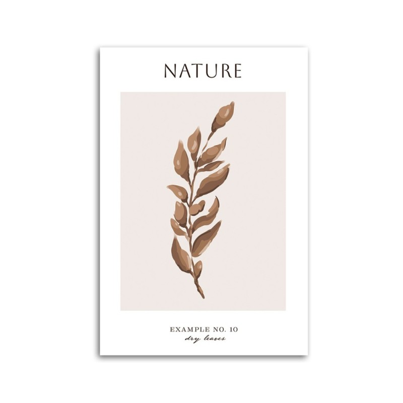 Modernes Wandbild - Trockene Blätter - Natur | Feeby