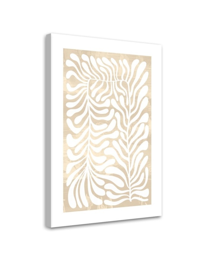 Modernes Wandbild - Botanisches Muster | Feeby