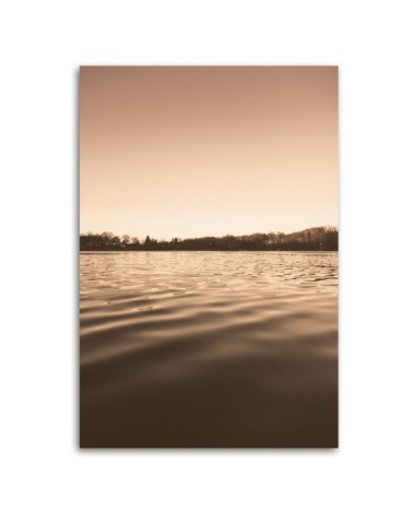 Leinwanddruck - Ruhiges Wasser auf dem See | Feeby