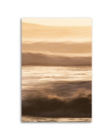 Wandbild für Wohnzimmer - Gras Dünen Meer | Feeby