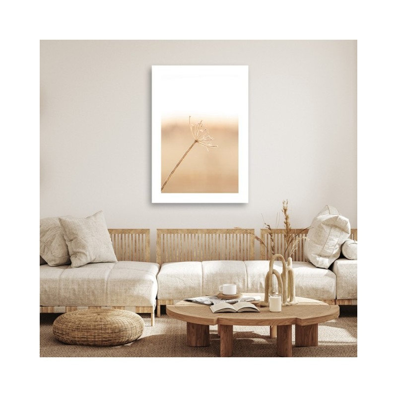 Leinwandbild - Ein einsamer Löwenzahn | Feeby