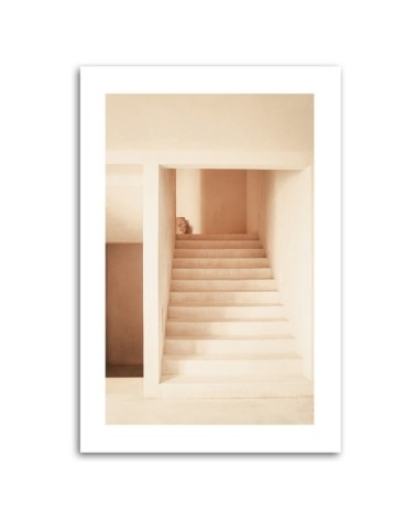 Leinwandbild modern - Ästhetische Treppe | Feeby