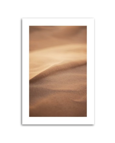 Leinwandbild - Sand im Makromaßstab | Feeby