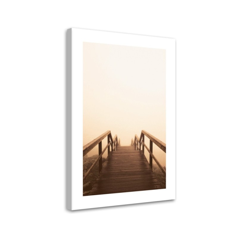 Leinwanddruck - Abstieg zum Strand | Feeby