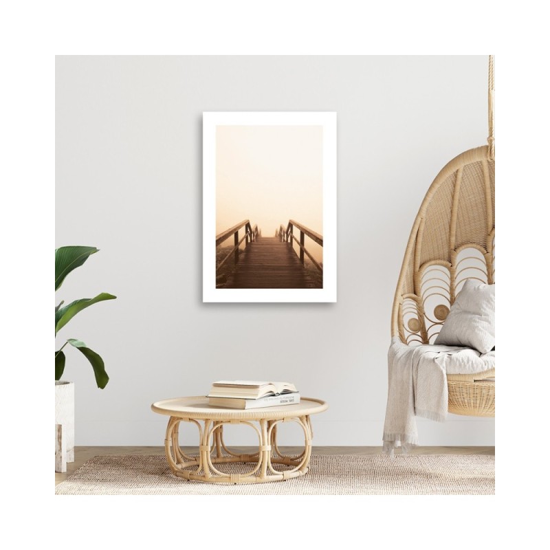 Obraz na płótnie - Zejście na plażę | FEEBY