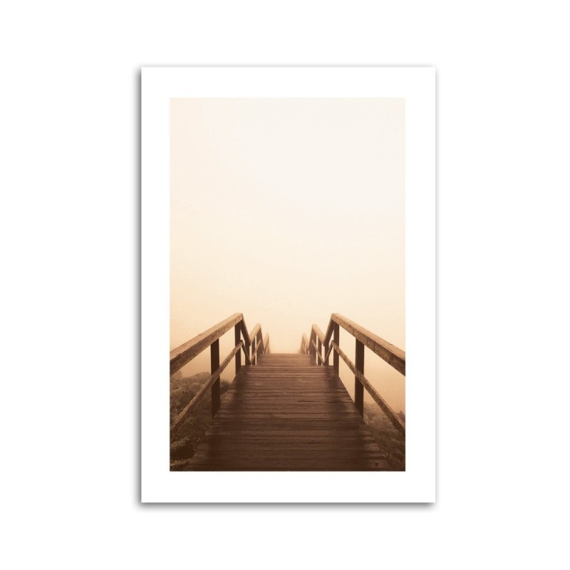 Leinwanddruck - Abstieg zum Strand | Feeby