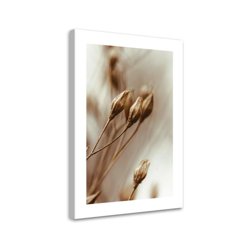 Canvas painting - Dried flower leaves | FEEBY