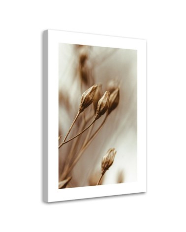 Canvas painting - Dried flower leaves | FEEBY