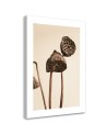 Canvas painting - Dried lotus flowers | FEEBY
