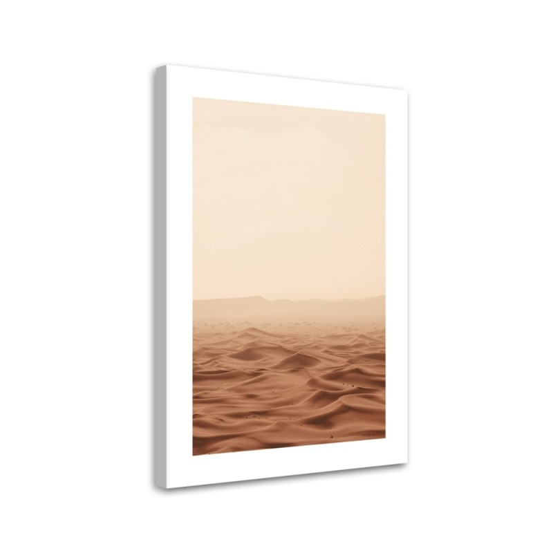 Leinwandbild - Mitten in der Wüste | Feeby