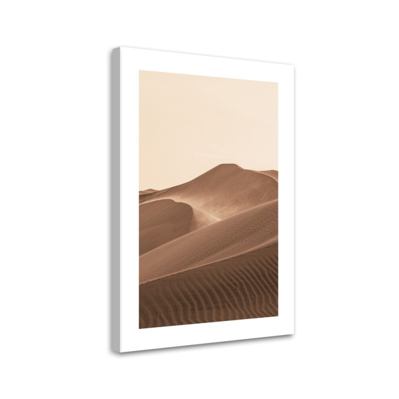 Leinwandbild - Sandige Dünen | Feeby