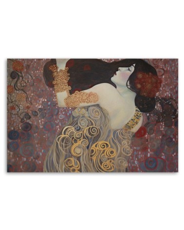 Obraz na płótnie - Abstrakcja z kobietą - G. Klimt | FEEBY