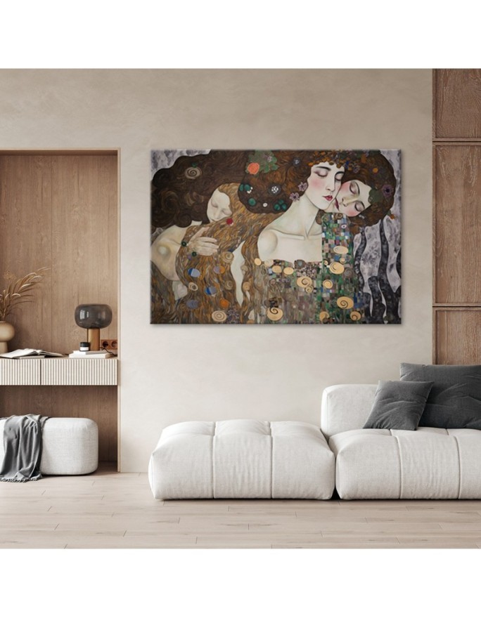 Canvas painting - Kiss of a woman | FEEBY