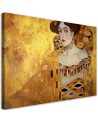 Obraz na płótnie - Złoty portret kobiety - G. Klimt | FEEBY