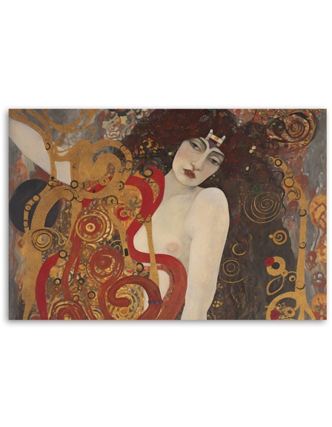 Obraz na płótnie - Kobieca abstrakcja - G. Klimt | FEEBY