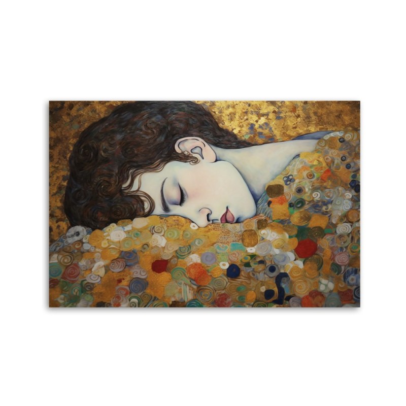Bild auf Leinwand - Porträt einer Frau - G. Klimt | Feeby