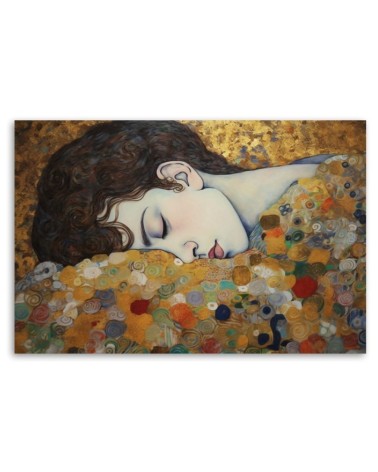 Bild auf Leinwand - Porträt einer Frau - G. Klimt | Feeby
