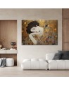 Canvas painting - Female face | FEEBY