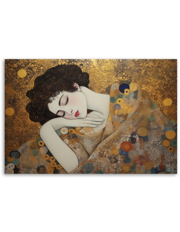 Canvas painting - Female face | FEEBY