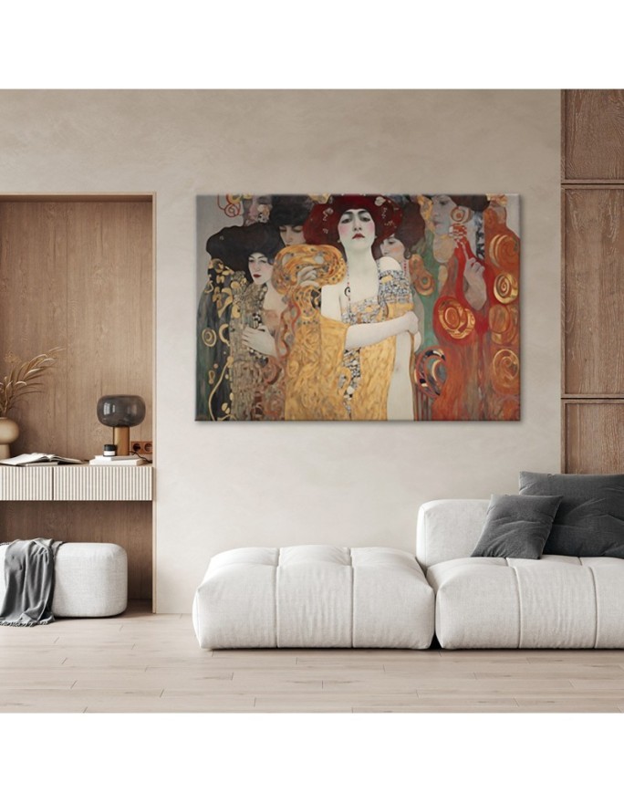 Obraz na płótnie - Damy kobiety portret - G. Klimt | FEEBY