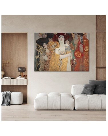 Leinwandbild - Damenbildnis einer Frau - G. Klimt | Feeby