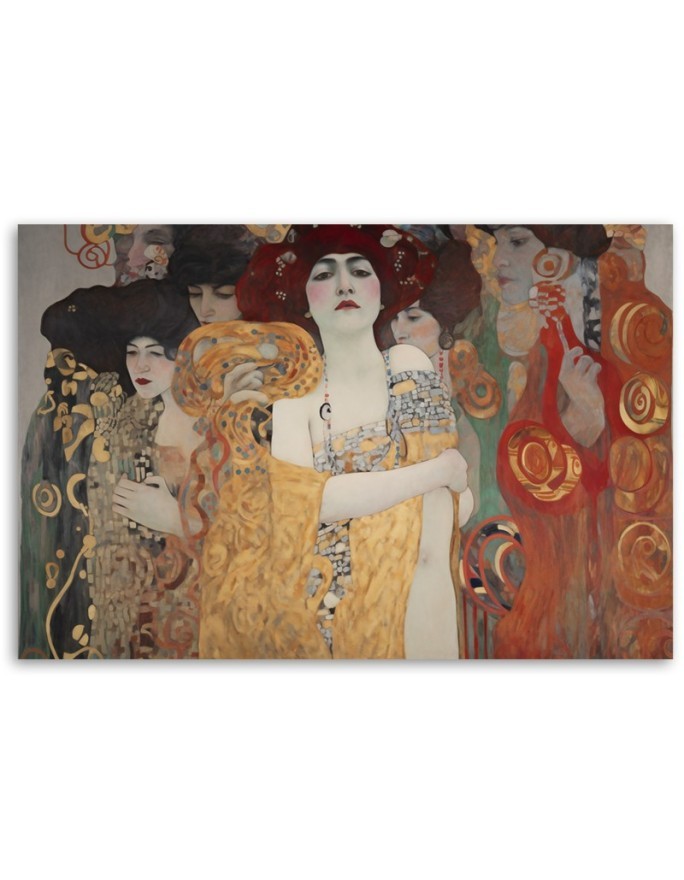 Obraz na płótnie - Damy kobiety portret - G. Klimt | FEEBY