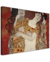 Obraz na płótnie - Pocałunek kobiet abstrakcja - G. Klimt | FEEBY