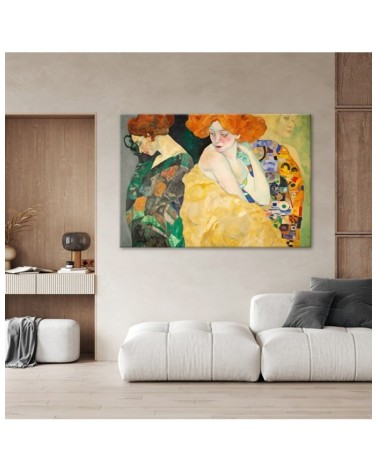 Modernes Wandbild - Abstrakte Frauen - G. Klimt | Feeby