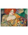 Obraz na płótnie - Rudowłosa kobieta - G. Klimt | FEEBY