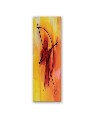 Dekoratives Leinwandbild - Bogenschütze | Feeby