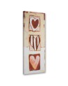 Modern painting for wall - Three hearts | FEEBY