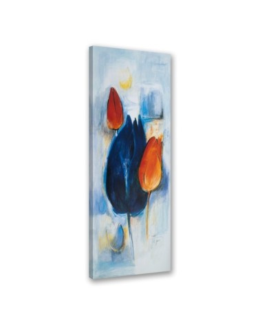 Bild auf Leinwand - Fee Tulpen gemalt | Feeby
