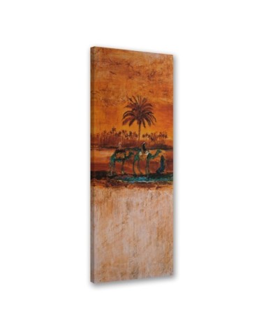 Canvas print for bedroom - Camels in the desert | FEEBY