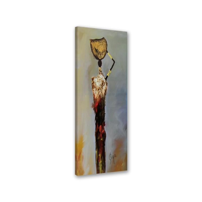 Canvas print for the wall - African woman | FEEBY