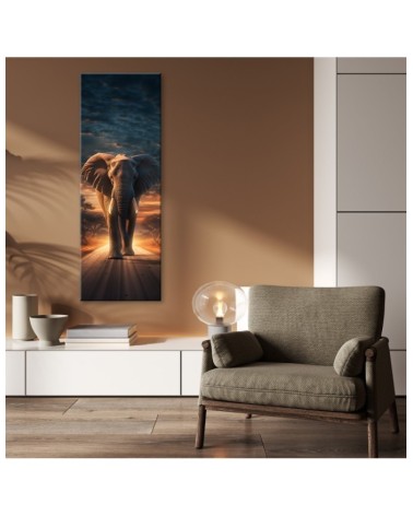 Leinwandbild modern - Elefant Safari-Tier | Feeby