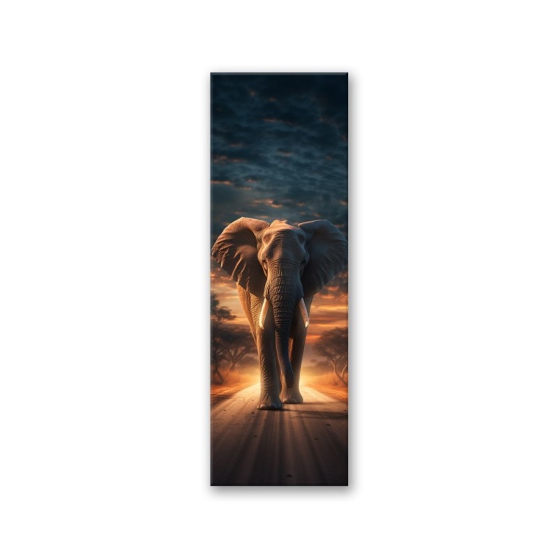 Leinwandbild modern - Elefant Safari-Tier | Feeby