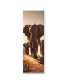 Decorative painting - Wandering elephants | FEEBY